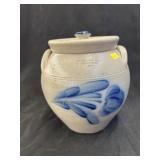 Salt Glazed Pottery Canister