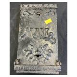 Cast Metal Mailbox