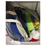 Storage Tote w/ Table Linens, Carry Bags & Flags