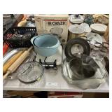 Popcorn Popper, Utensils & Serving Dishes