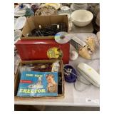 Train Track, Erector Set & Seashells