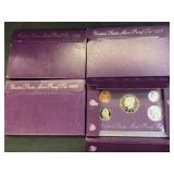 (4) U.S. Proof Sets