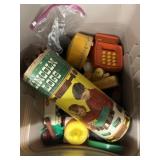 (3) Boxes of Assorted Toys & Dolls