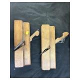 (4) Antique Wooden Molding Planes