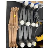 (2) Accordian Wall Racks