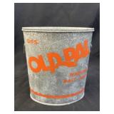 (2) Galvanized Bait Cans
