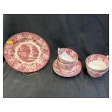 Transferware & Ironstone Cups & Saucers