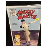 Sports Cards w/ Mickey Mantle Comic Book