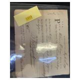 1776 Lancaster Co. Paid Certificate