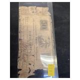 1837 Lancaster Paper Currency