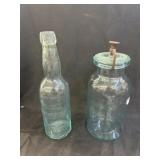 Lancaster Brewery Bottle w/ Fruit Jar