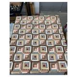 Log Cabin Pattern Quilt