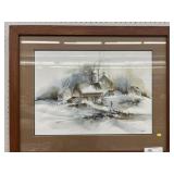 Willitts Framed Watercolor