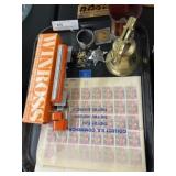 Postage Stamps, Windros Truck, and Collectibles