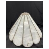Slag Glass Lamp Shade