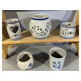 5 Pcs. of Keaton Pottery