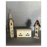 (3) Birdhouses