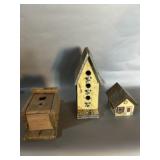(3) Birdhouses