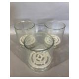 Glass Vases and Containers Lot