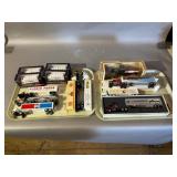 Diecast and Plastic Semi Truck Model Lot
