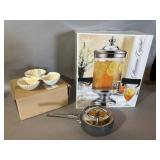 Serveware Group: Shanon Dispenser, Bowl, Saucepan