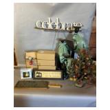 Christmas Decor Assortment With Signs