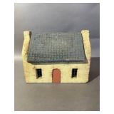 Painted Concrete Model Cottage