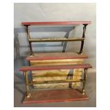 Cast Iron and Wood The Wright Paper Holders