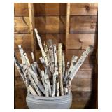 2 Tubs of Birch Branches