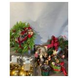 Holiday Decorations Assortment with Wreaths