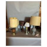 Table Lamps With Mixed Shades