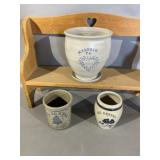 3 Pcs. of Pottery