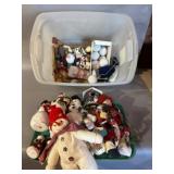 Snowman and Winter Decor Lot
