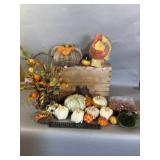 Autumn and Thanksgiving Decor Lot