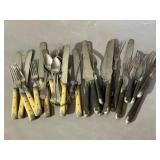 Flatware with Mixed Handles