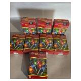 Holiday Time 100ct Mini Light Sets, 9 Boxes