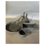 Gray Graniteware Kitchen Utensil Set