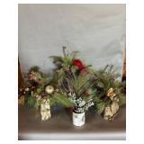 Artificial Holiday Floral Arrangements