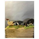 3 Folk Art Animal Figures by Menno