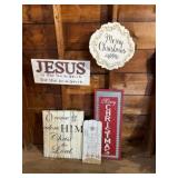 Christmas and Religious Wall Signs