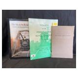 Railroad History and Trolley Book Trio