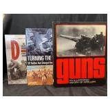 Military History Book Lot: Artillery, D-Day