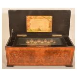 Beautiful Large 19th C. Swiss Cylinder Music Box