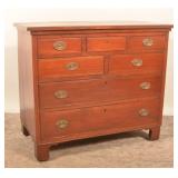 Mahogany Neoclassical Chest of Drawers