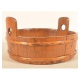 Signed Steinman Lancaster, PA Wood Wash Tub
