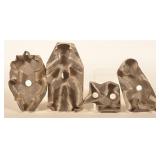 Group of Antique Tin Cookie Cutters