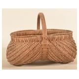 Large Pennsylvania Antique Buttocks Basket