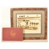 Victor 1912 Baseball Score Book & Detective Photo