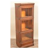 Reduced-Size Macey Oak Barrister Bookcase