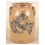 Early 1-Gal. Decorated Moyer Harrisburg, PA Crock